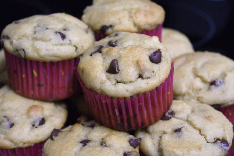 Gluten Free Nut Free Chocolate Chip Muffins